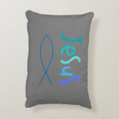 信仰、イエス アクセントクッション (裏面(縦))