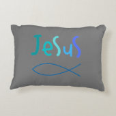 信仰、イエス アクセントクッション (裏面)