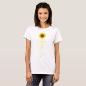 信仰, イエス, キリスト教, 信仰, 縦十字架 Tシャツ (正面フル)