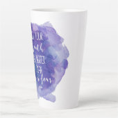 信仰 カフェラテマグ (正面)