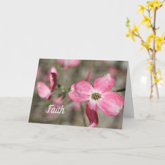 信仰 カード (黄色い花)