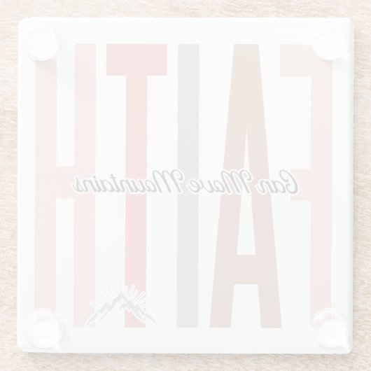 信仰 ガラスコースター (裏面)