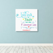 信仰 – キャンバス（光沢） キャンバスプリント (インサイチュ (ウッドフロア))