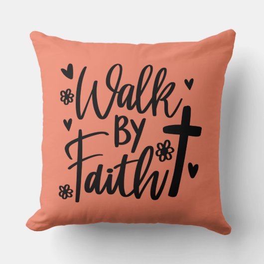 信仰 クッション (正面)