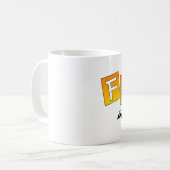 信仰 – クラシックホワイトマグカップ コーヒーマグカップ (正面左)