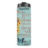 信仰：クロス、ひまわり、ウェイメーカー タンブラー (正面)