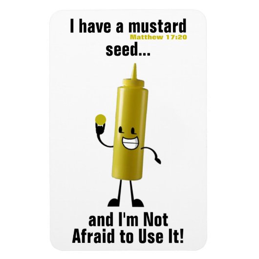 信仰 – サイズ： 4" x 6"マグネット マグネット (縦)