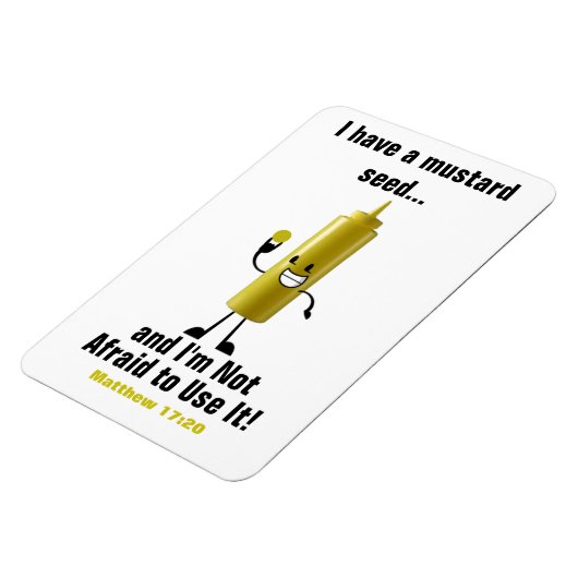 信仰 – サイズ： 4" x 6"マグネット マグネット (左側)