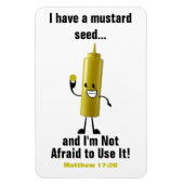 信仰 – サイズ： 4" x 6"マグネット マグネット (縦)