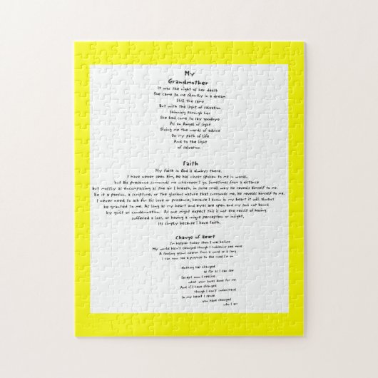 信仰 ジグソーパズル (縦)