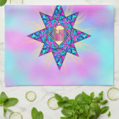 信仰～スター キッチンタオル (折り畳み)