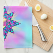信仰～スター キッチンタオル (四つ折り)