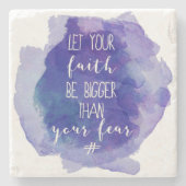 信仰 ストーンコースター (正面)