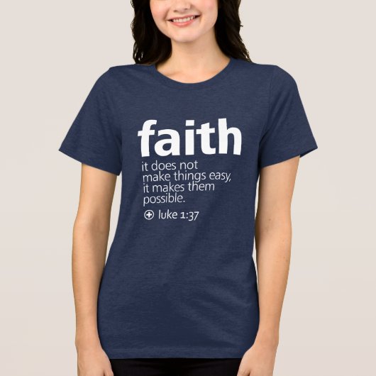 信仰 トライブレンドTシャツ (正面)