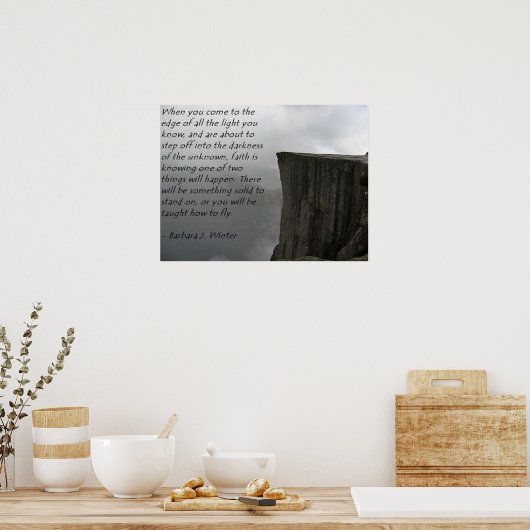 「信仰」 ポスター (キッチン)