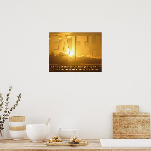 信仰 ポスター (キッチン)