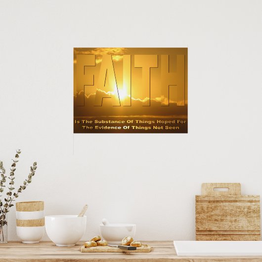 信仰 ポスター (キッチン)