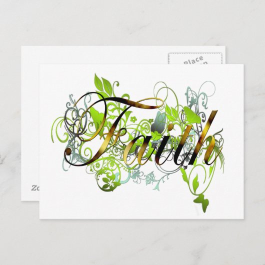 信仰 ポストカード (正面/裏面)