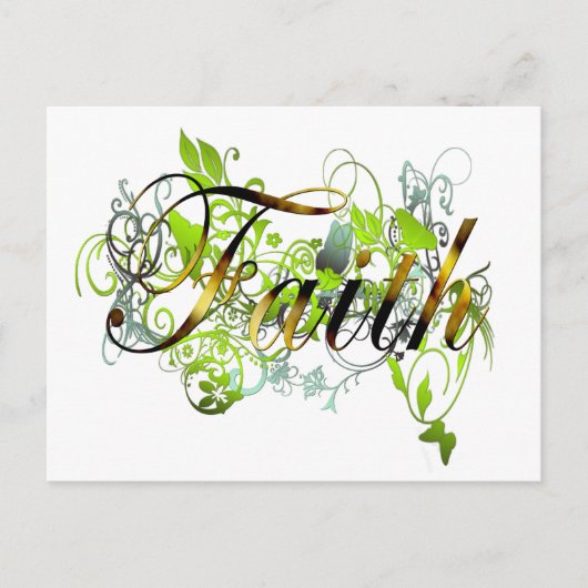 信仰 ポストカード (正面)