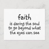 信仰 ポストカード (正面)