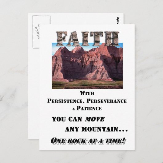 信仰 ポストカード (正面/裏面)