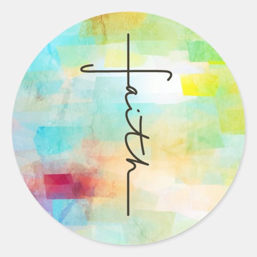 信仰 ラウンドシール (正面)