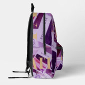 "信仰"ローマ人10:17バックパックのクリスチャンのマーチ プリントバックパック (左)