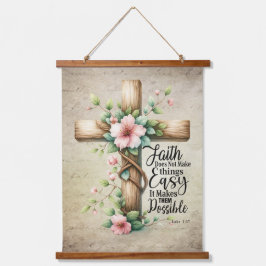 信仰 吊り下げ型タペストリー