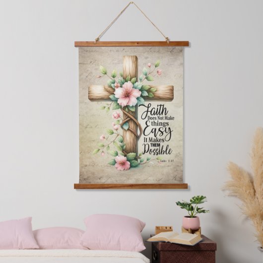 信仰 吊り下げ型タペストリー (寝室)