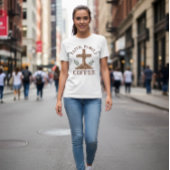 信仰、家族、コーヒー Tシャツ