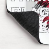 信仰、家族、旗、自由、イーグルマウスパッド マウスパッド (コーナー)