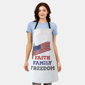 信仰 家族 自由 エプロン (着用した状態)