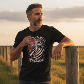 信仰、家族、自由 Tシャツ