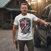 信仰、家族、自由 Tシャツ