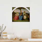 信仰、希望と愛、1819 ポスター (キッチン)