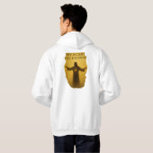 "信仰、希望、そして愛 - キリスト教のインスピレーションTシャツ" パーカ (裏面フル)