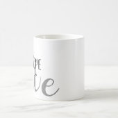 信仰、希望、そして愛 コーヒーマグカップ (中央)