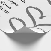 信仰、希望、愛の包み紙 ラッピングペーパー (角)