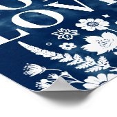 信仰、希望、愛クリスチャン・ウォールアートプリント ポスター (角)