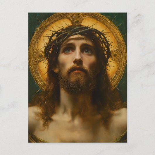 信仰 希望 愛 | イエス・キリスト キリスト教 ギフト インビテーションポストカード (正面)