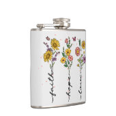 信仰 – 希望 – 愛 | インスパイアフローラデザイン フラスク (右)