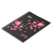 "信仰、希望、愛"チスティアン ノートブック (左側)