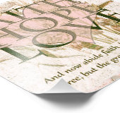 信仰、希望、愛 フォトプリント            (角)