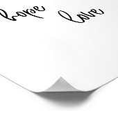 信仰、希望、愛 –  ポスター (角)