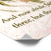 信仰、希望、愛 ポスター (角)