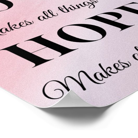 信仰、希望、愛 ポスター (角)