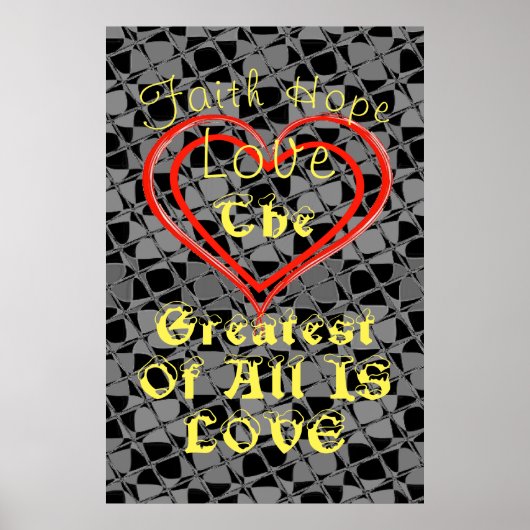 信仰、希望、愛 ポスター (正面)