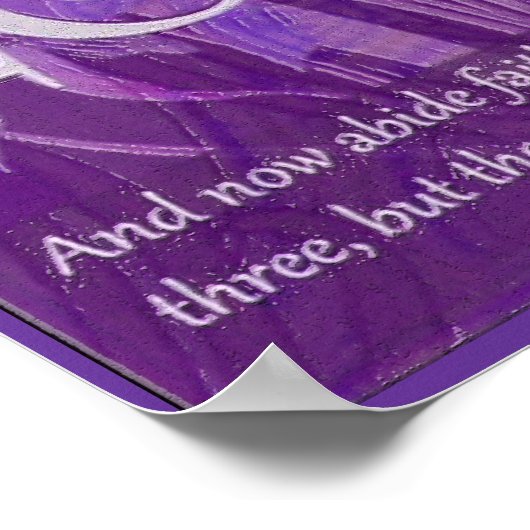 信仰、希望、愛 ポスター (角)