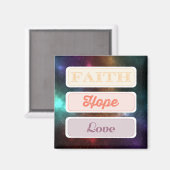 信仰、希望、愛 マグネット (正面/裏面)