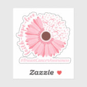 信仰，希望，愛 – 乳がん認識度 シール (シート)